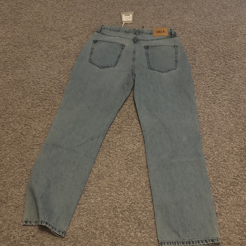 Stylish Light Blue Boot Cut Women's Jeans - Picture 8 of 10